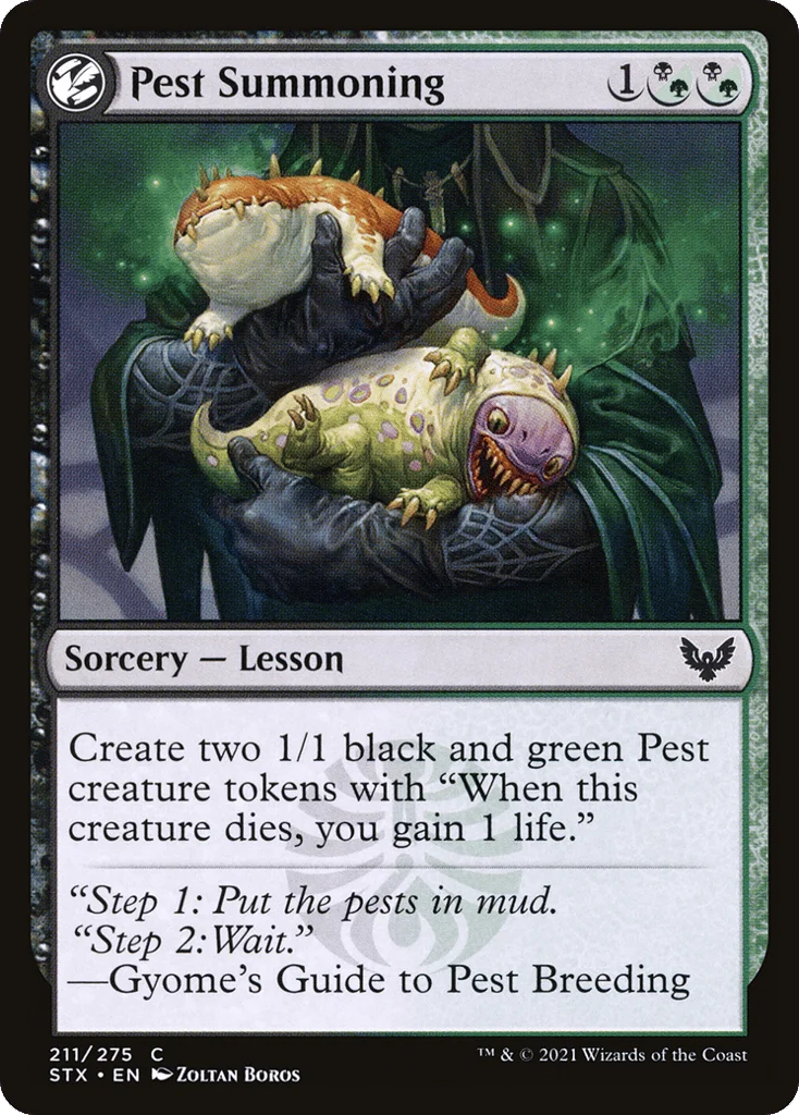 Pest Summoning · Strixhaven: School of Mages