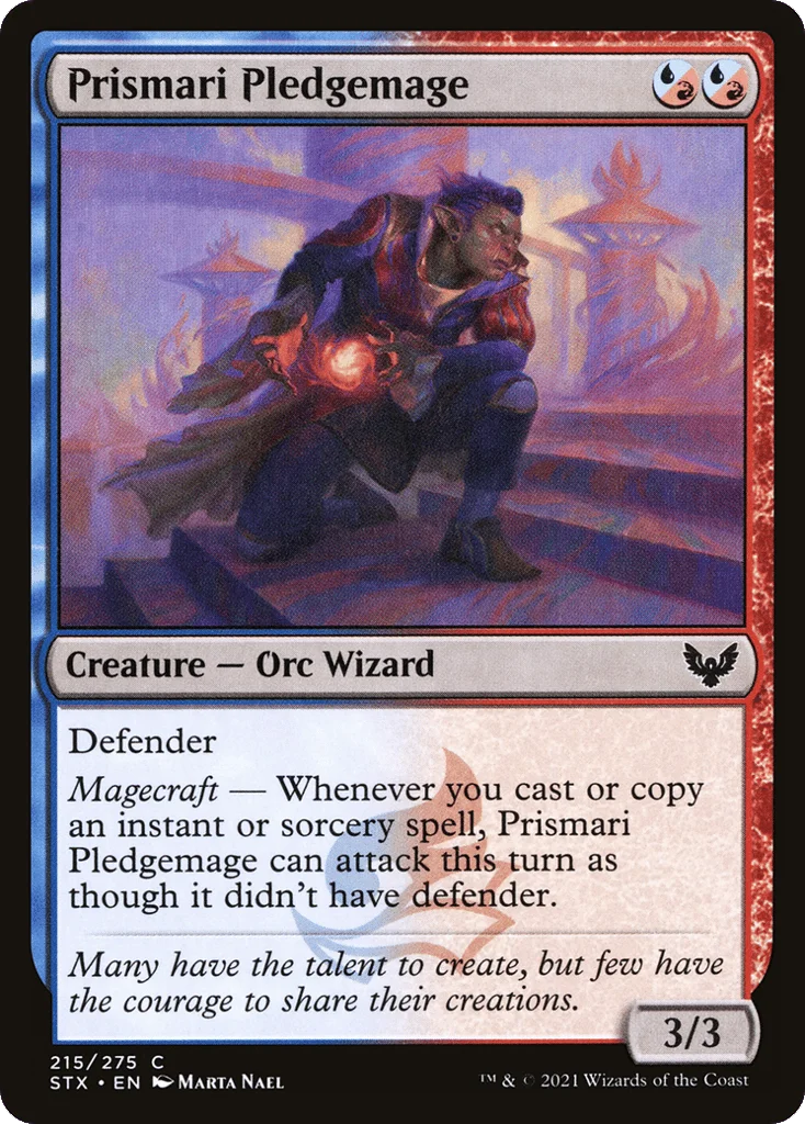 Prismari Pledgemage · Strixhaven: School of Mages
