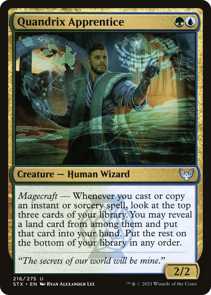 Quandrix Apprentice · Strixhaven: School of Mages