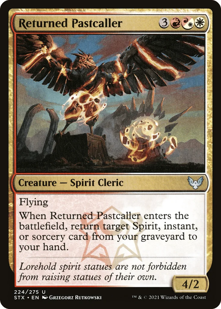 Returned Pastcaller · Strixhaven: School of Mages