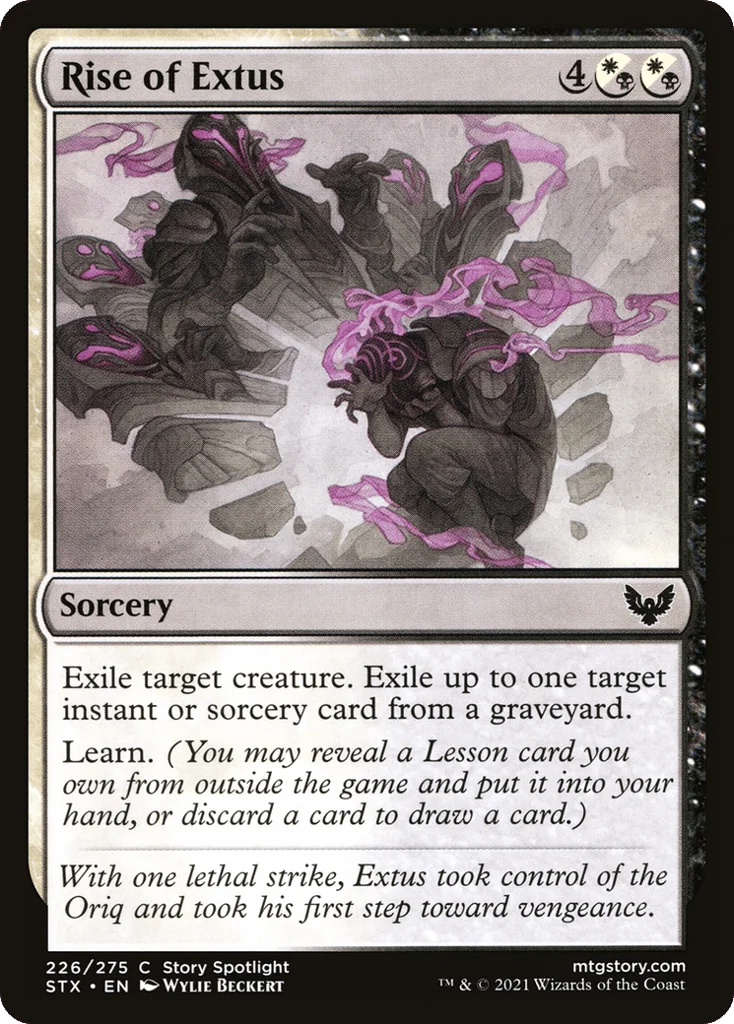 Rise of Extus · Strixhaven: School of Mages