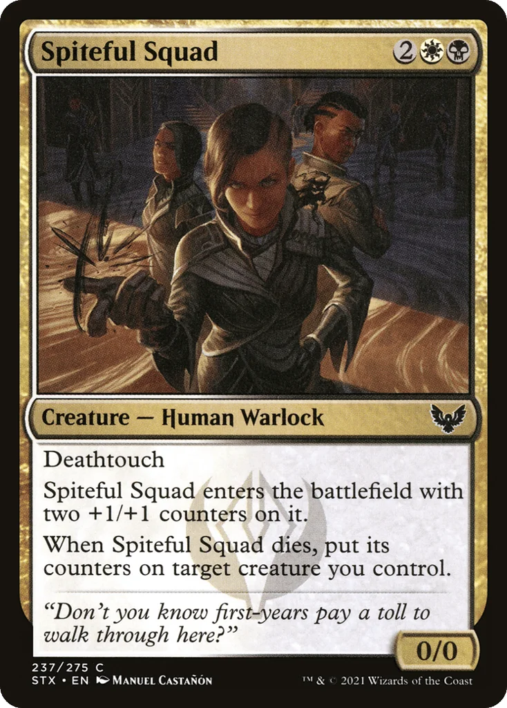 Spiteful Squad · Strixhaven: School of Mages