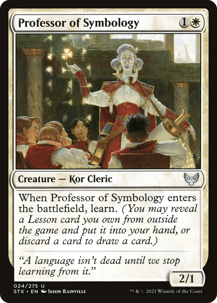 Professor of Symbology · Strixhaven: School of Mages