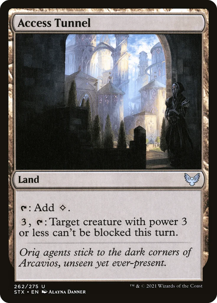 Access Tunnel · Strixhaven: School of Mages