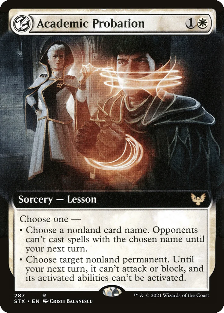Academic Probation · Strixhaven: School of Mages