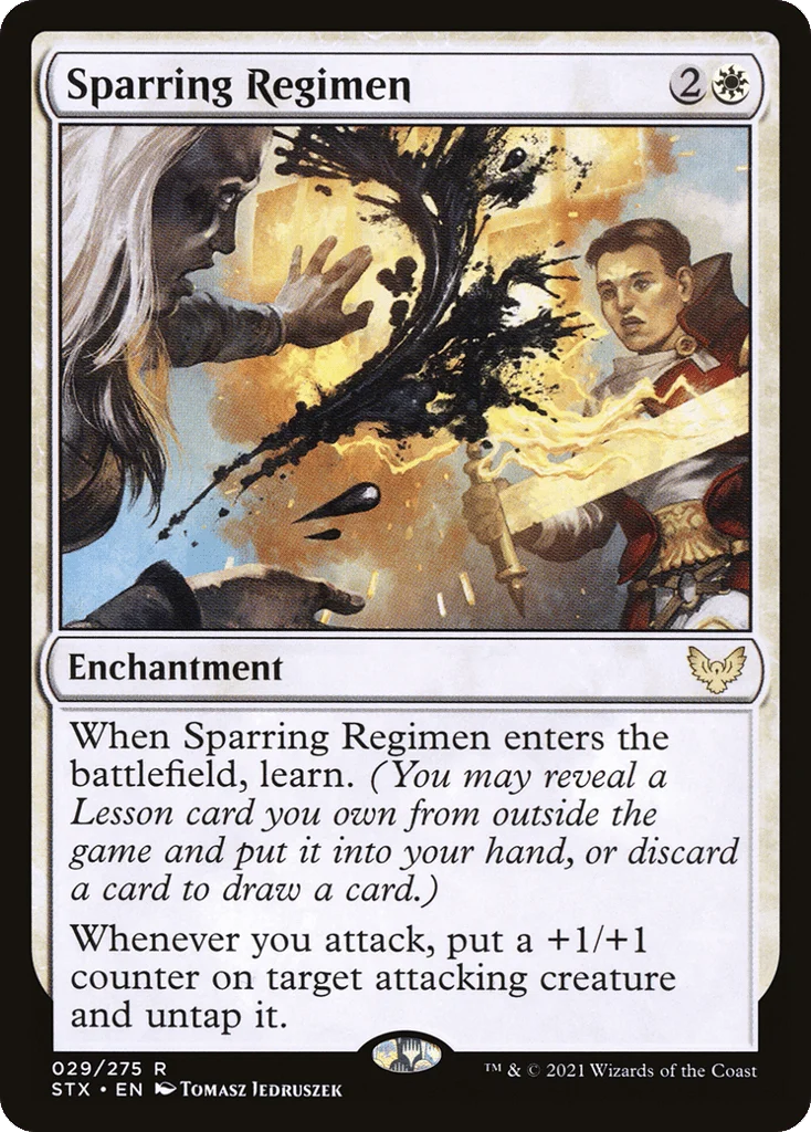 Sparring Regimen · Strixhaven: School of Mages