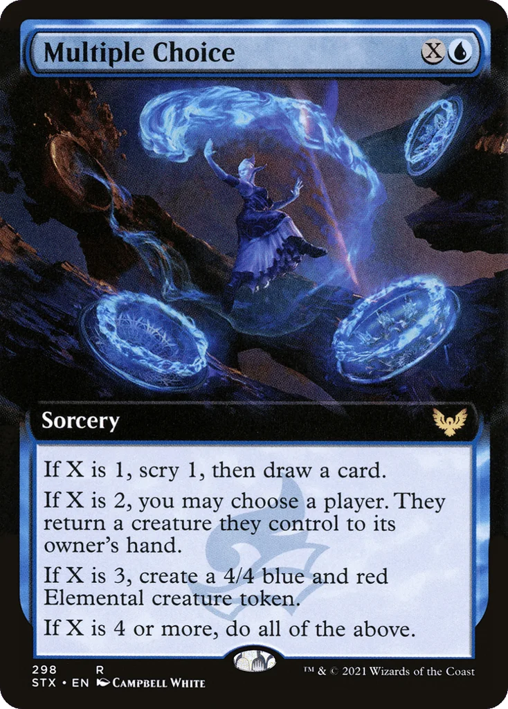 Multiple Choice · Strixhaven: School of Mages