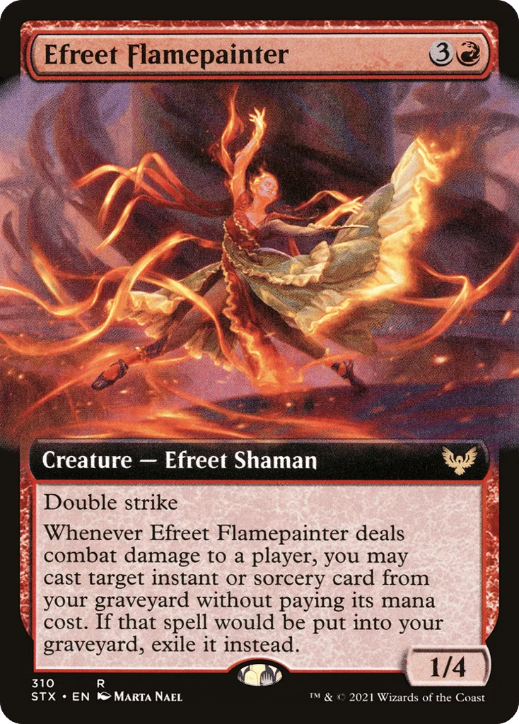Efreet Flamepainter · Strixhaven: School of Mages
