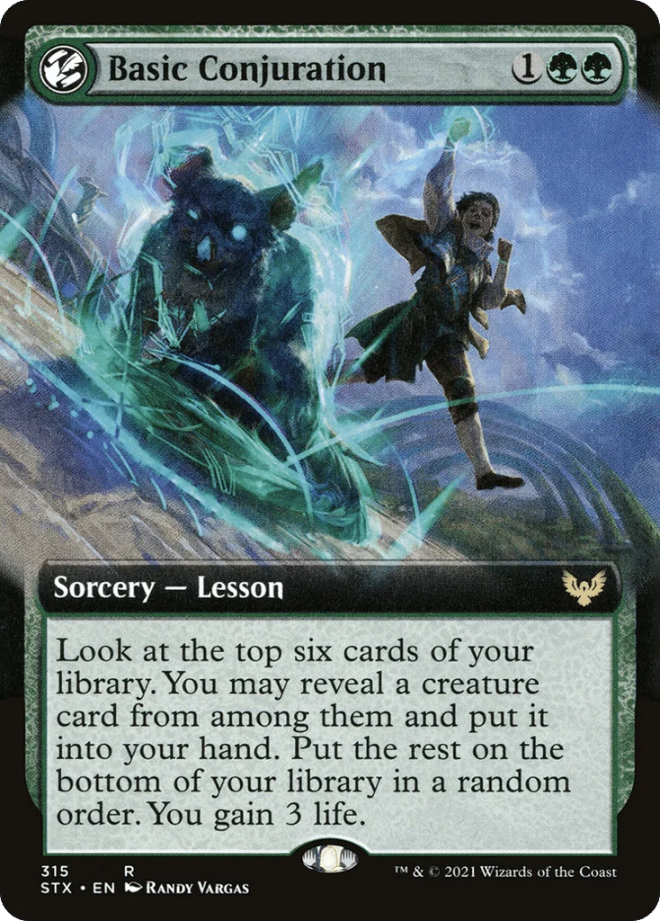 Basic Conjuration · Strixhaven: School of Mages