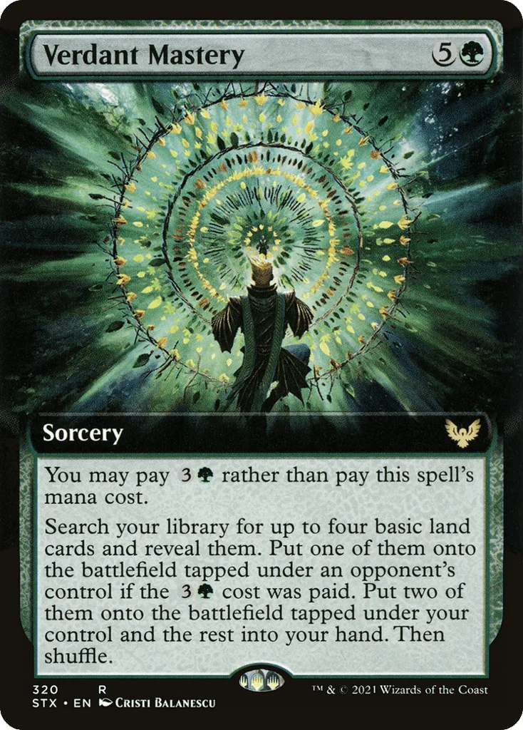 Verdant Mastery · Strixhaven: School of Mages