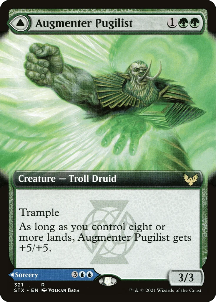 Augmenter Pugilist // Echoing Equation · Strixhaven: School of Mages