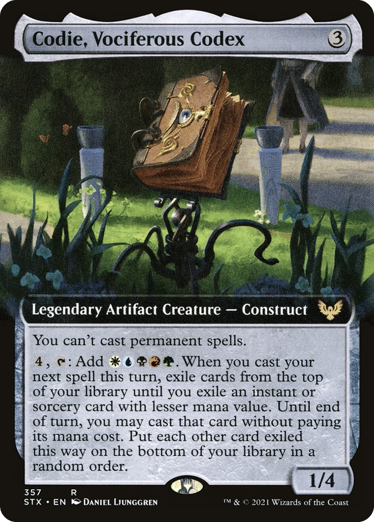 Codie, Vociferous Codex · Strixhaven: School of Mages