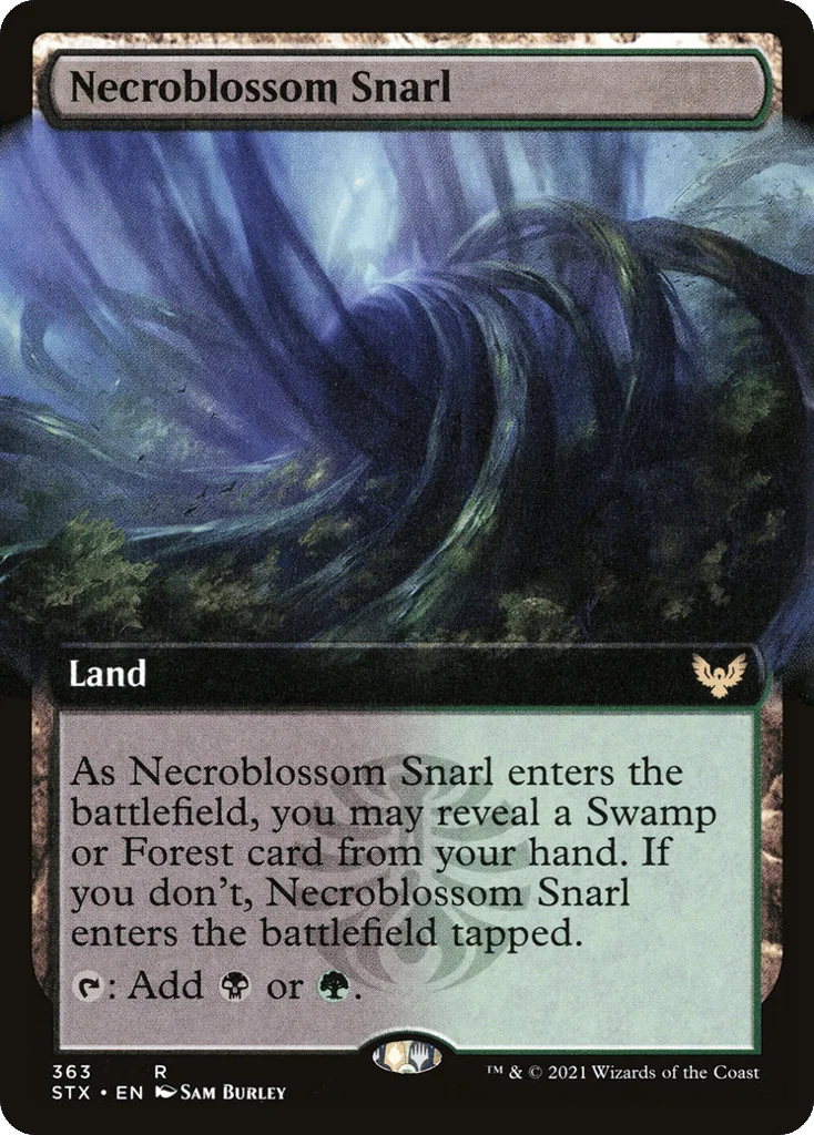 Necroblossom Snarl · Strixhaven: School of Mages