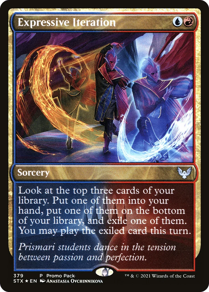 Expressive Iteration · Strixhaven: School of Mages