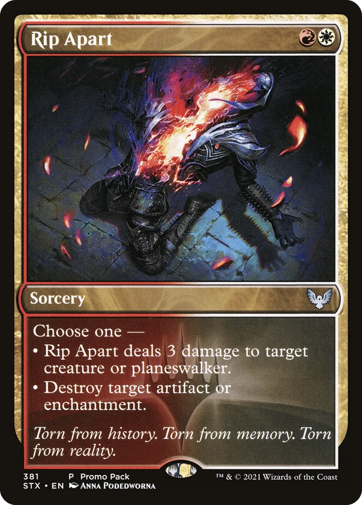 Rip Apart · Strixhaven: School of Mages
