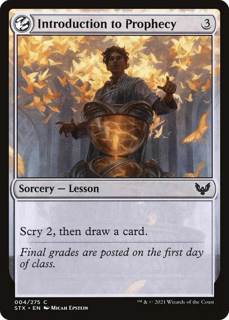 Introduction to Prophecy · Strixhaven: School of Mages