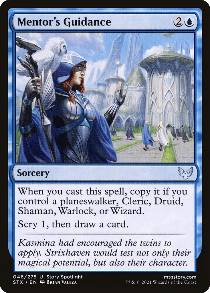 Mentor's Guidance · Strixhaven: School of Mages