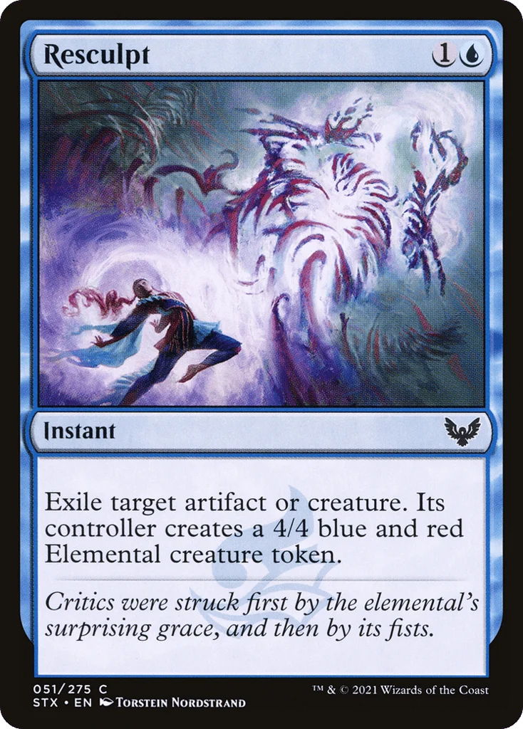 Resculpt · Strixhaven: School of Mages