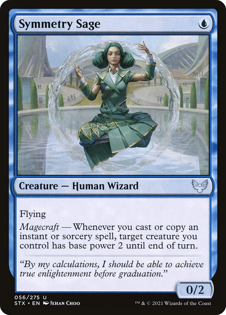 Symmetry Sage · Strixhaven: School of Mages