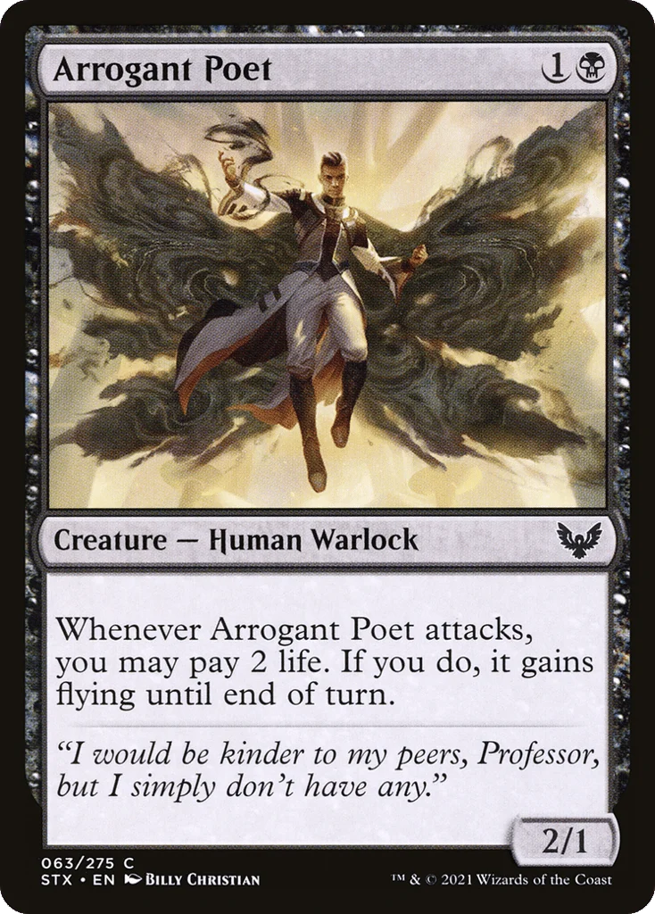 Arrogant Poet · Strixhaven: School of Mages