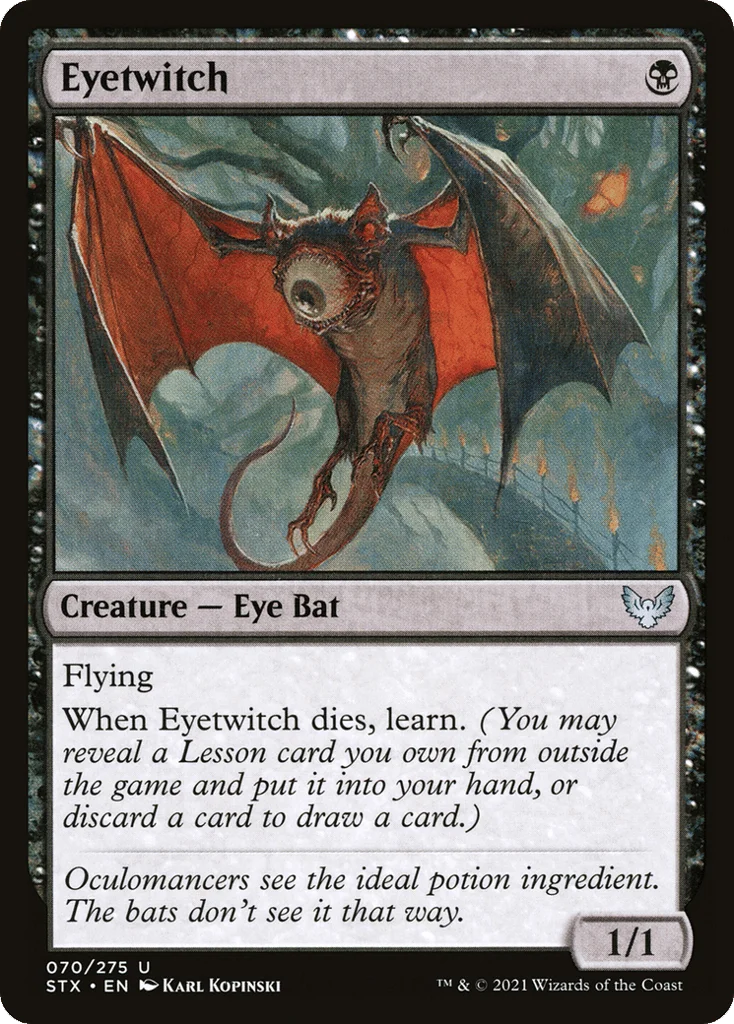 Eyetwitch · Strixhaven: School of Mages