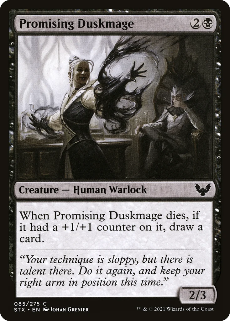 Promising Duskmage · Strixhaven: School of Mages