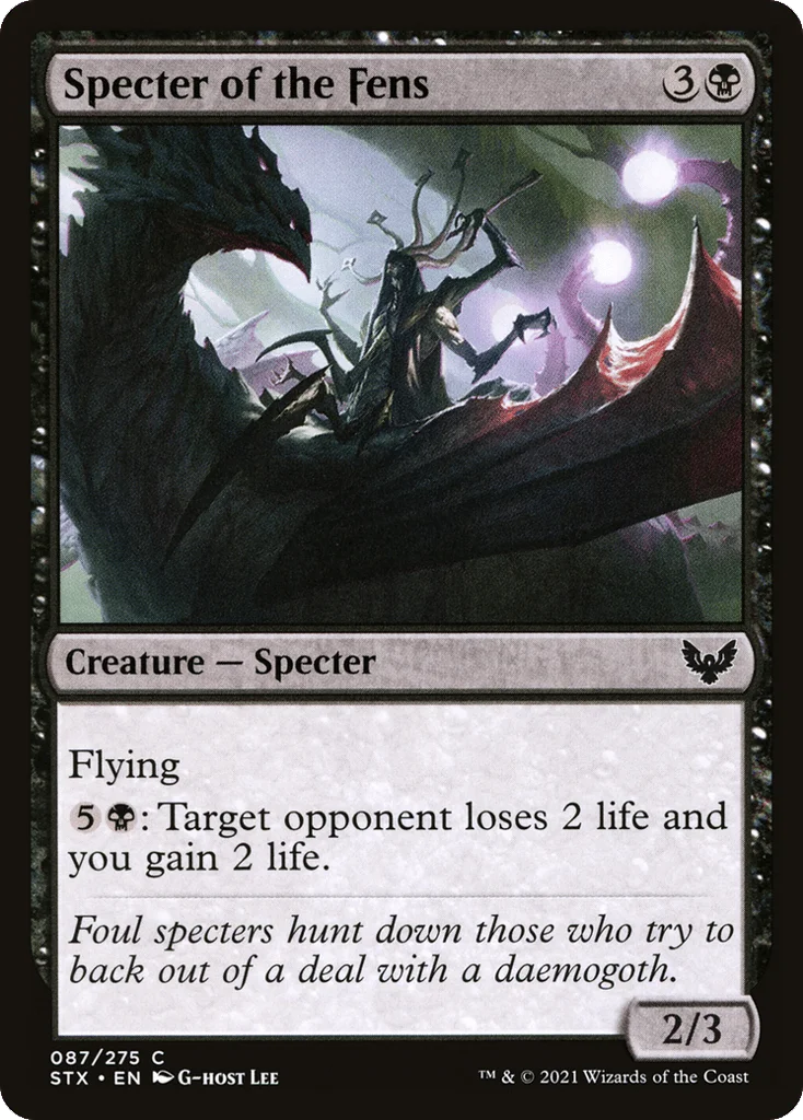 Specter of the Fens · Strixhaven: School of Mages
