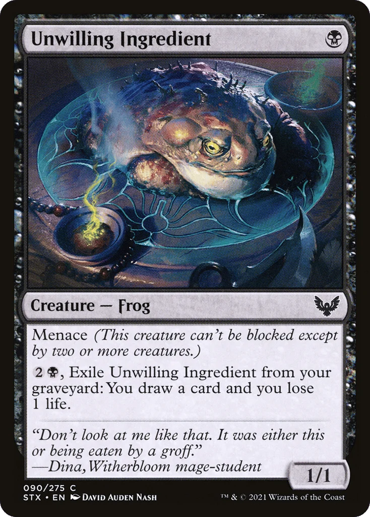 Unwilling Ingredient · Strixhaven: School of Mages