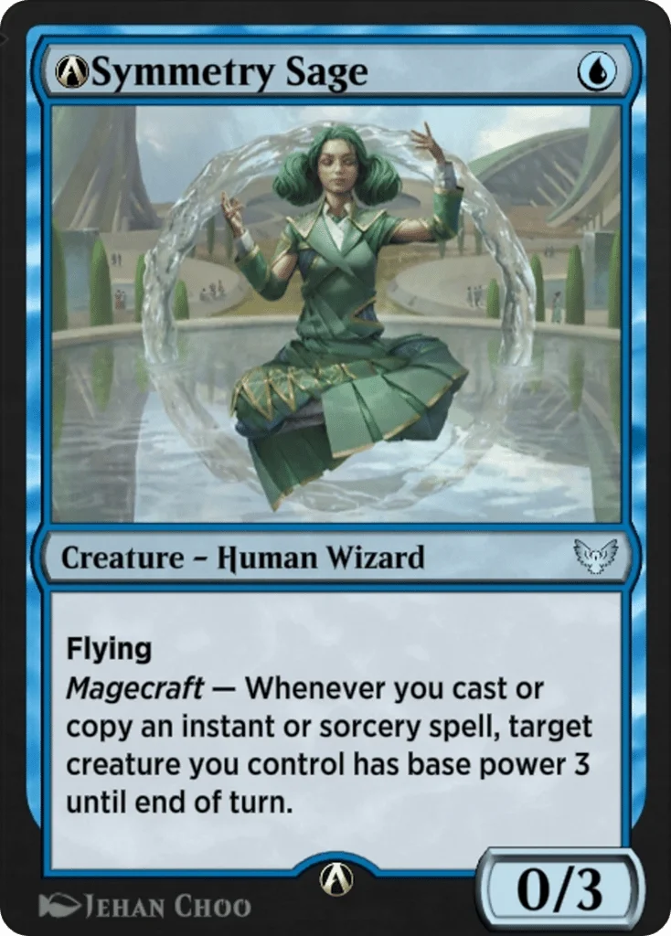 A-Symmetry Sage · Strixhaven: School of Mages
