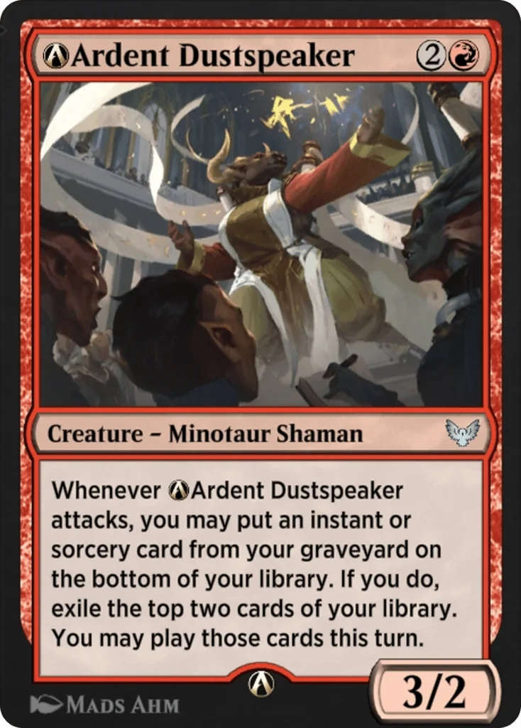 A-Ardent Dustspeaker · Strixhaven: School of Mages