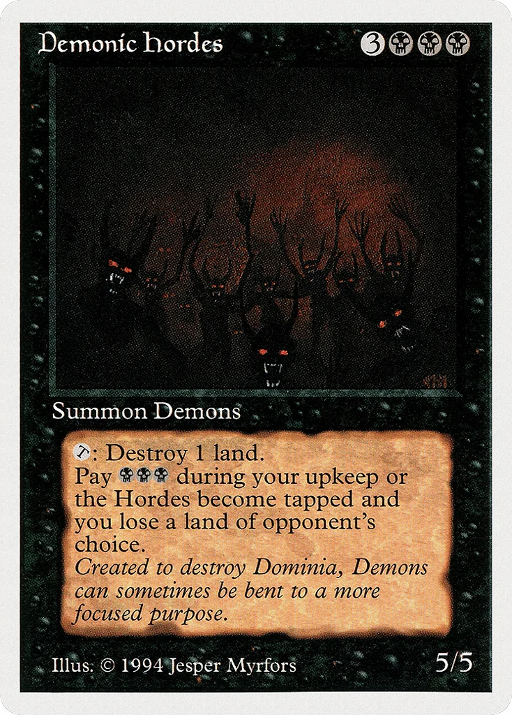 Demonic Hordes · Summer Magic / Edgar