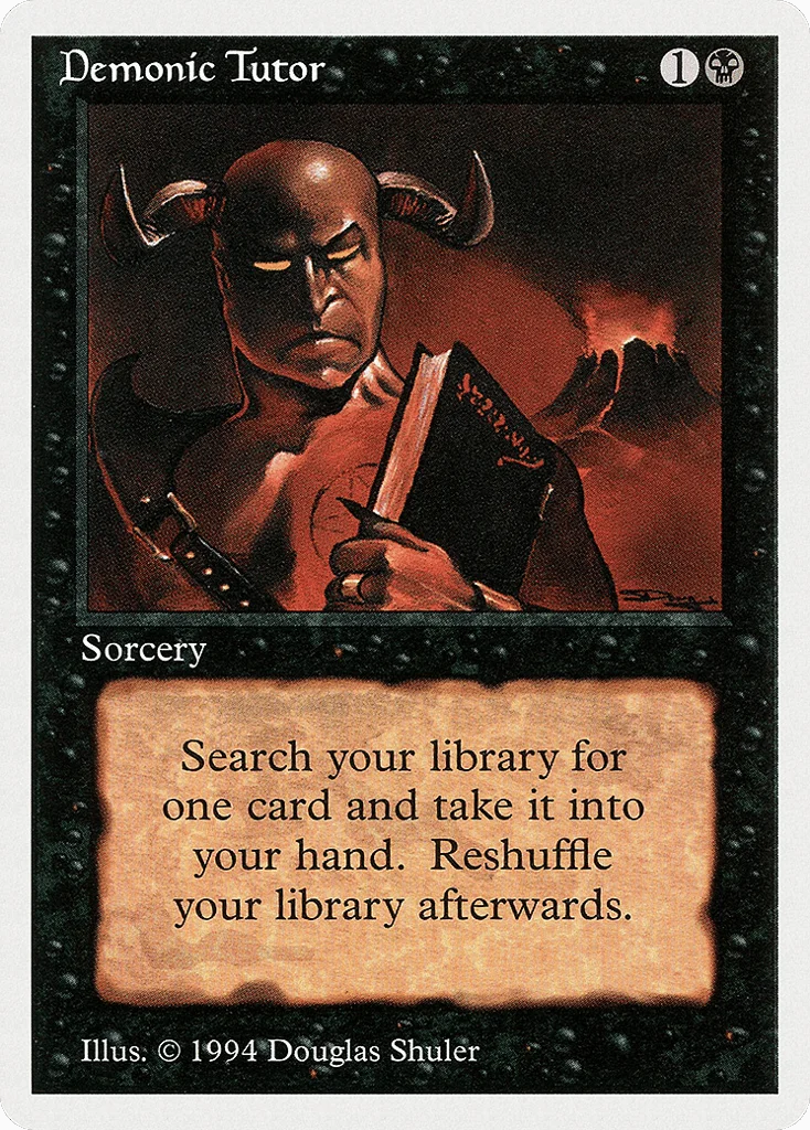 Demonic Tutor · Summer Magic / Edgar