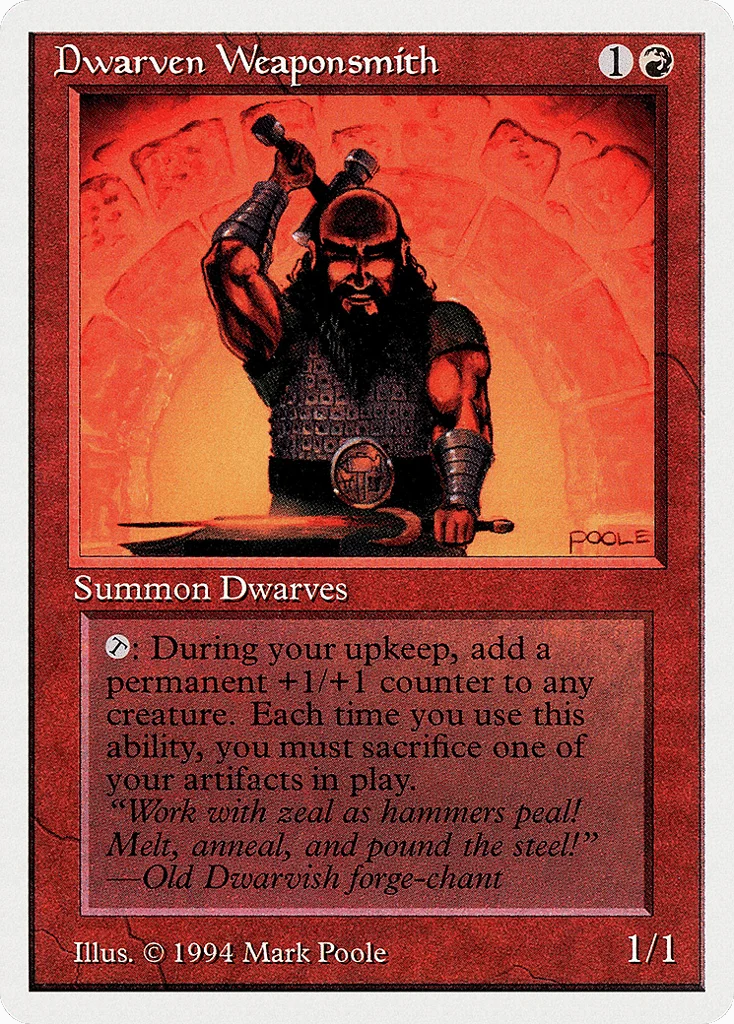 Dwarven Weaponsmith · Summer Magic / Edgar