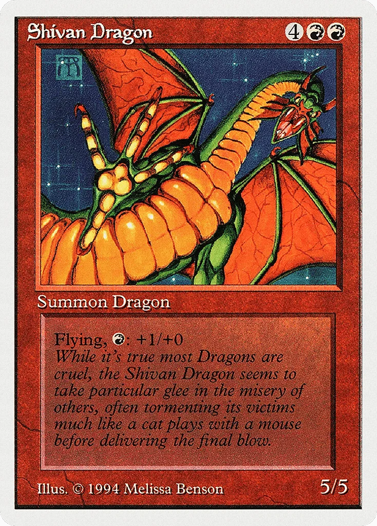 Shivan Dragon · Summer Magic / Edgar