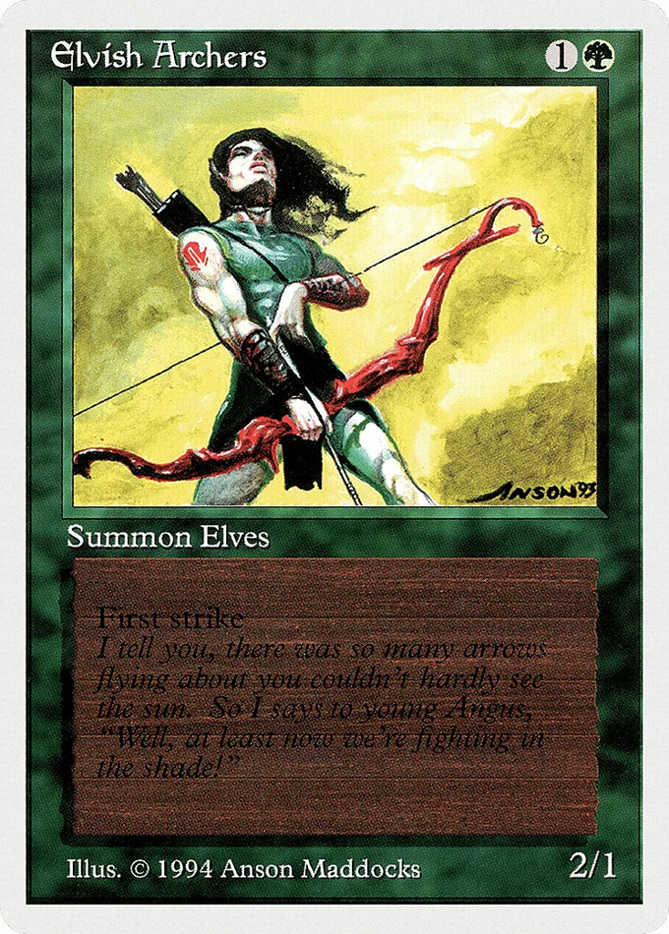 Elvish Archers · Summer Magic / Edgar