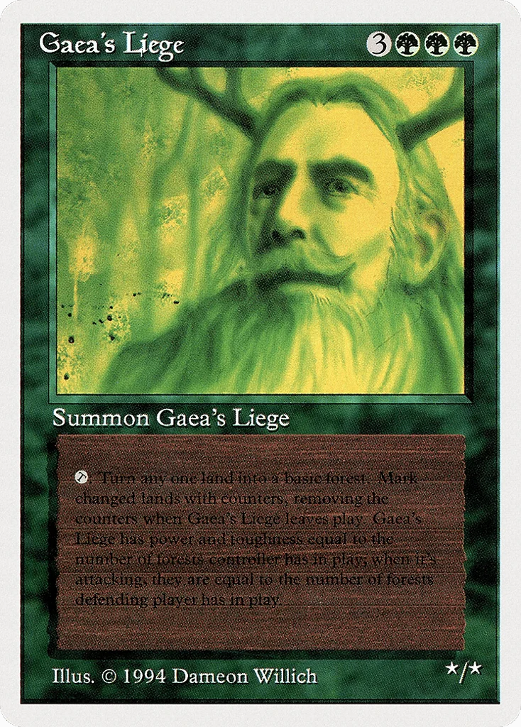 Gaea's Liege · Summer Magic / Edgar