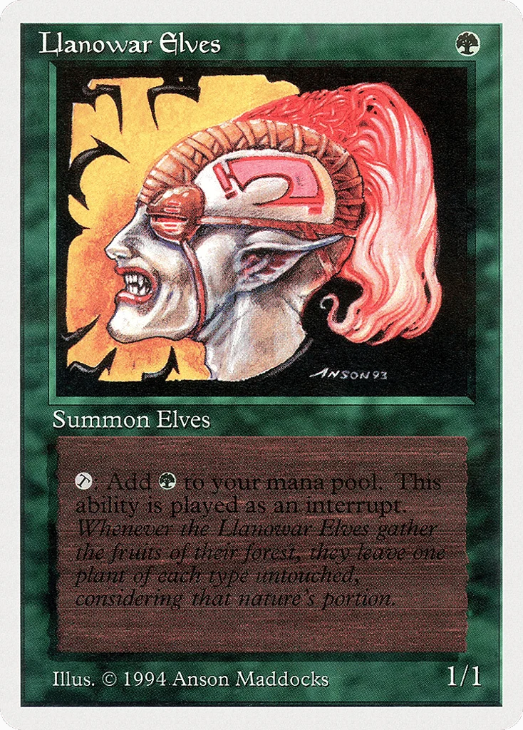 Llanowar Elves · Summer Magic / Edgar