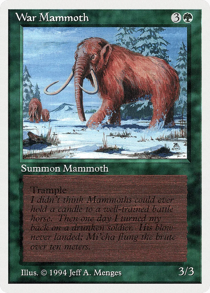 War Mammoth · Summer Magic / Edgar