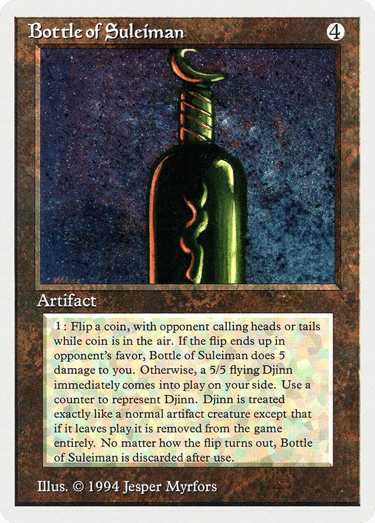 Bottle of Suleiman · Summer Magic / Edgar