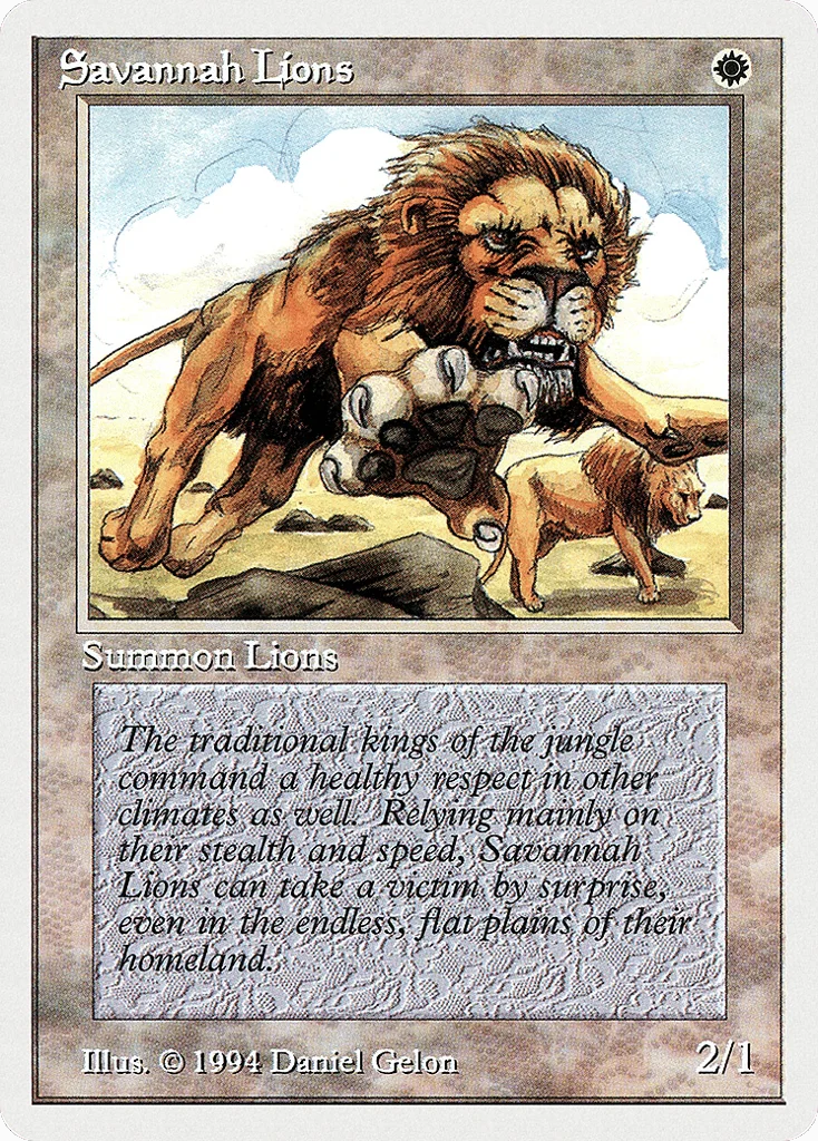 Savannah Lions · Summer Magic / Edgar