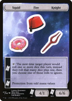 Squid Fire Knight