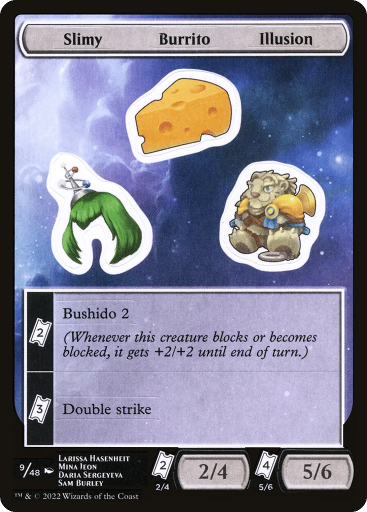 Slimy Burrito Illusion · Unfinity Sticker Sheets
