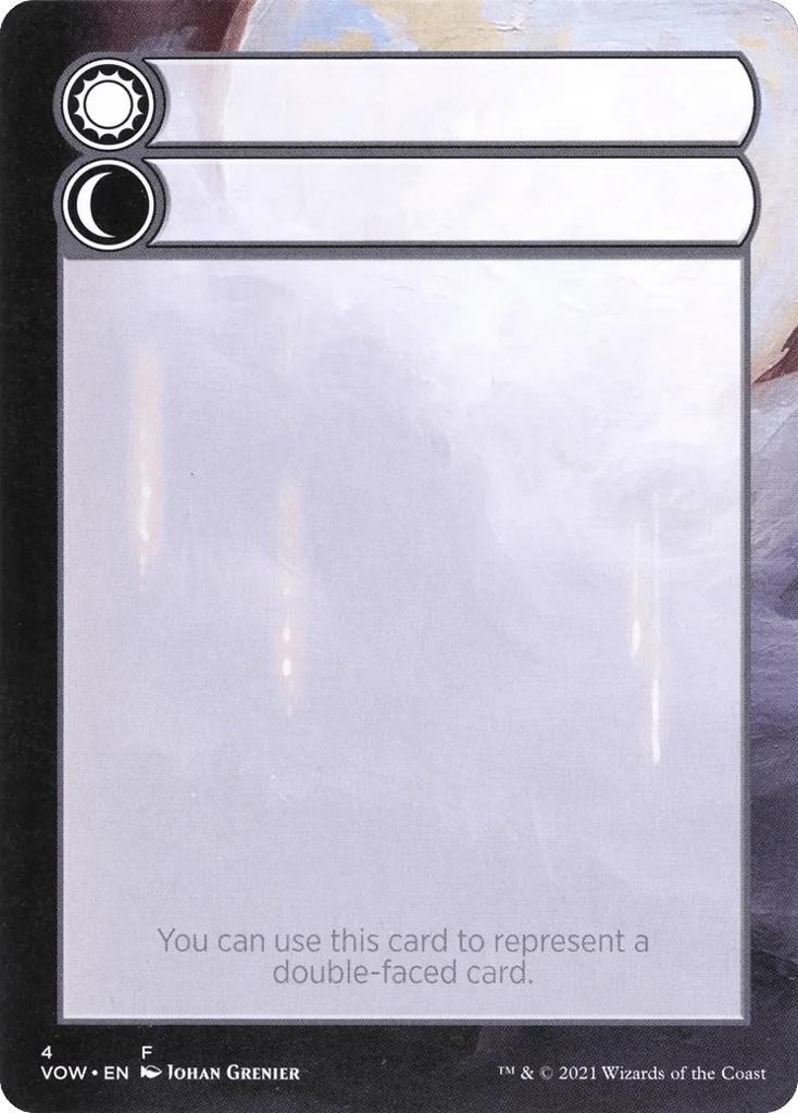 Double-Faced Substitute Card · Innistrad: Crimson Vow Substitute Cards