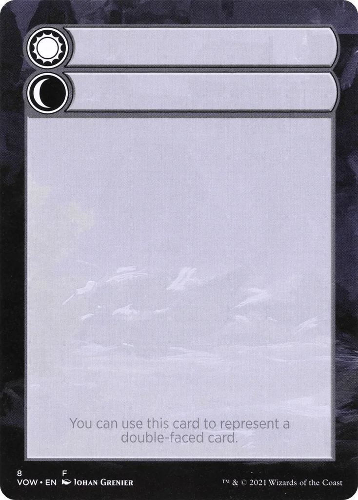 Double-Faced Substitute Card · Innistrad: Crimson Vow Substitute Cards