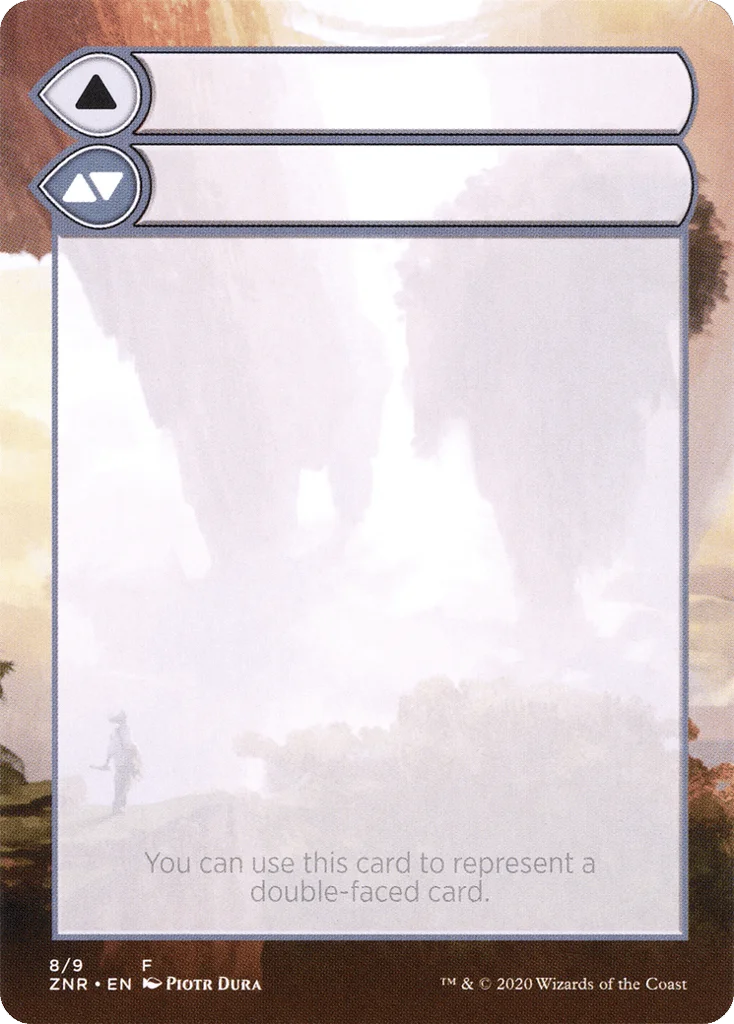 Double-Faced Substitute Card · Zendikar Rising Substitute Cards