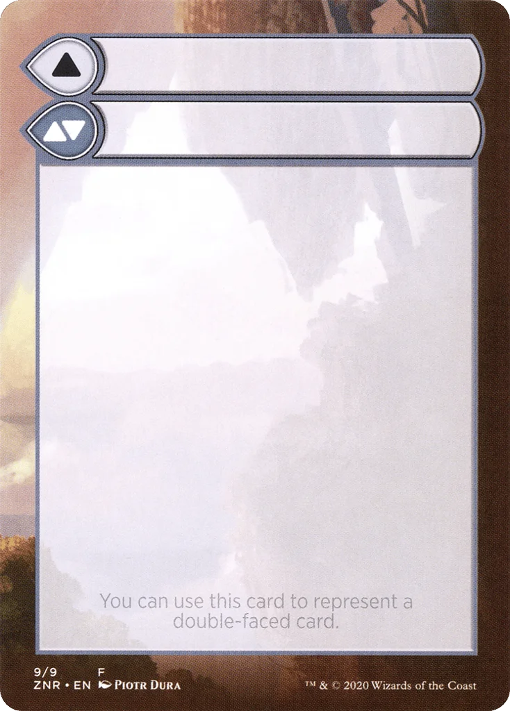 Double-Faced Substitute Card · Zendikar Rising Substitute Cards