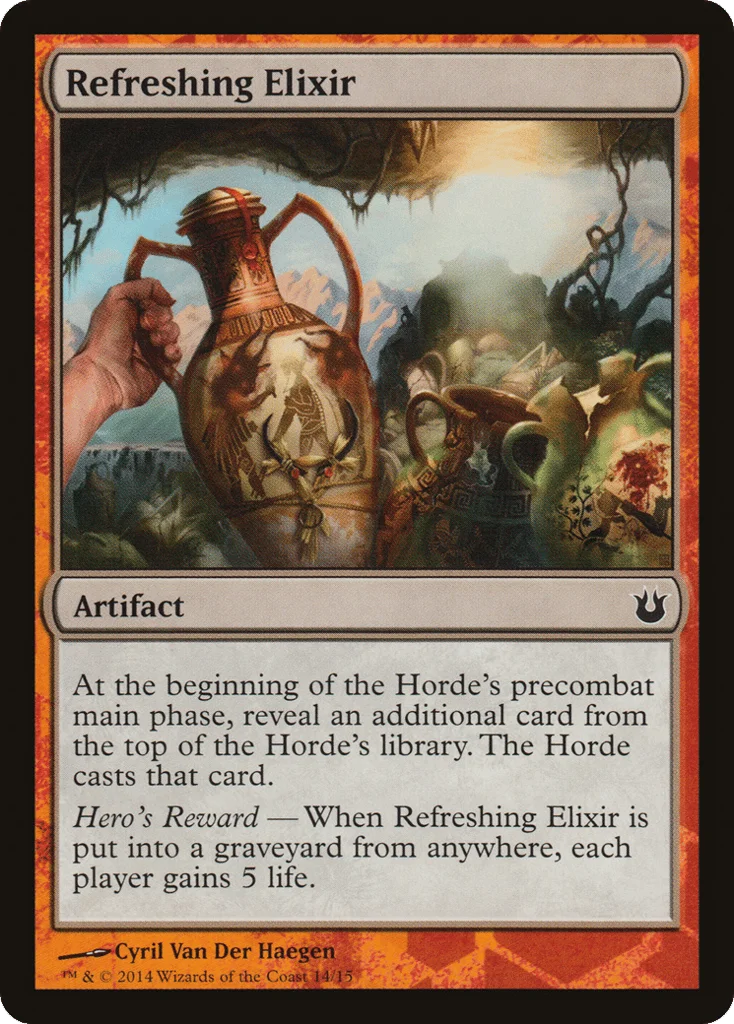 Refreshing Elixir · Battle the Horde