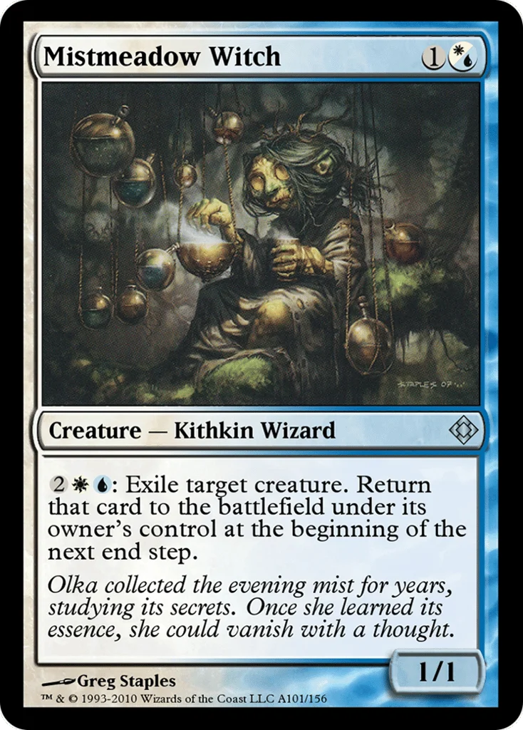 Mistmeadow Witch · Magic Online Theme Decks