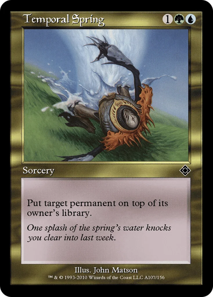 Temporal Spring · Magic Online Theme Decks