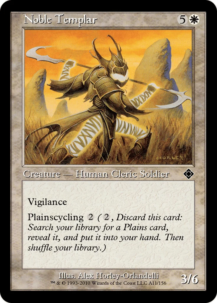 Noble Templar · Magic Online Theme Decks